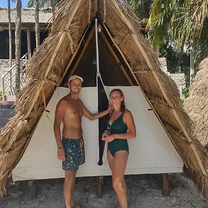 Glamping Asana - Yoga & Canoa - Free Bikes , Bacalar Mexico
